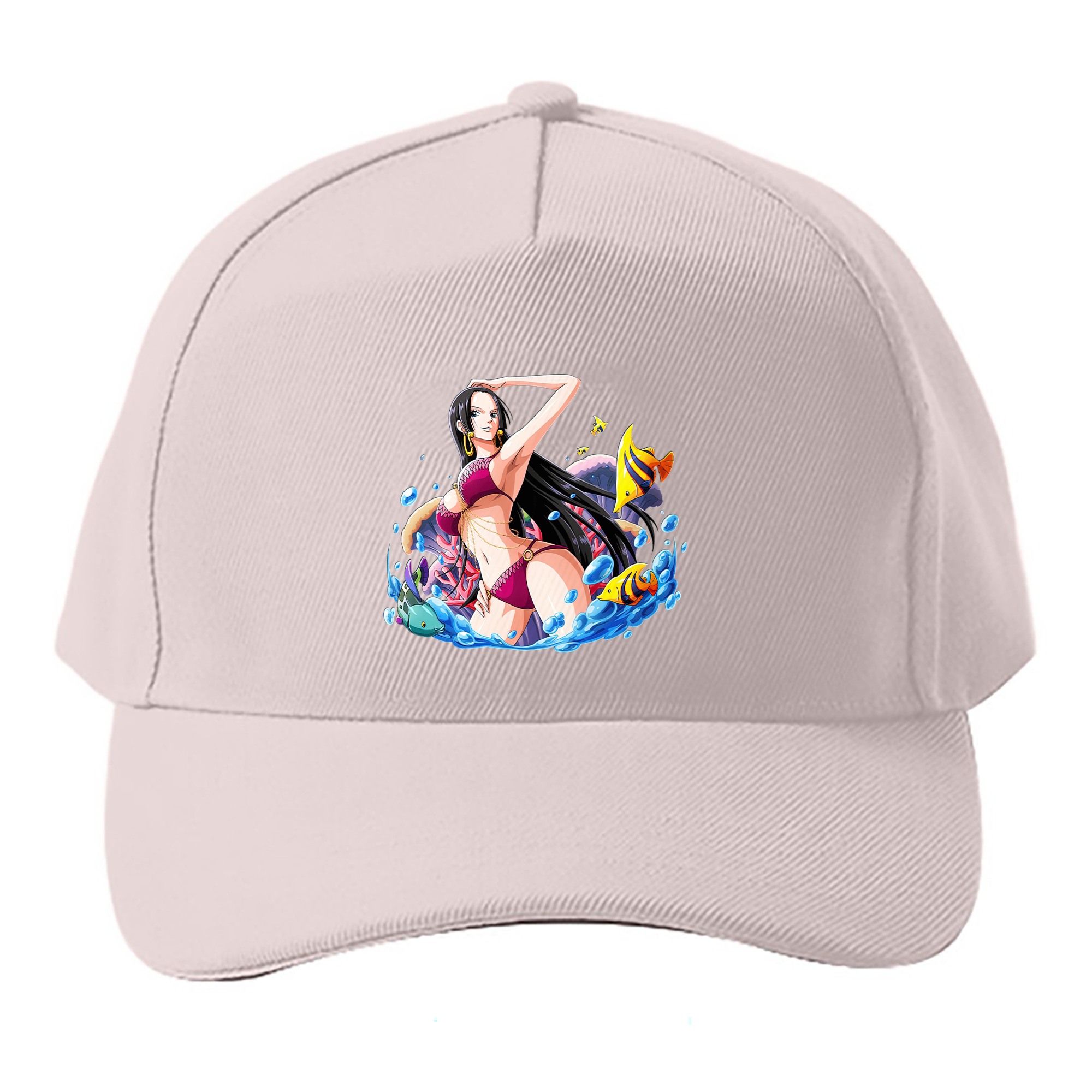 （画像用） ワンピース ボア・ハンコック ONE PIECE Boa·Hancock ベースボールキャップ 綿100％ 男女兼用 帽子 スポーツ
